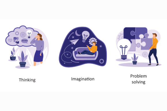 Brain Activity Abstract Concept: Visualizing Thought in Design