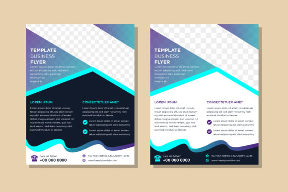 Business Flyer Gradient Blue: A Modern Design Solution for Dynamic Marketing