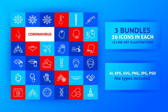 Coronavirus Line Art Icons and Outline Vectors: A Comprehensive Guide