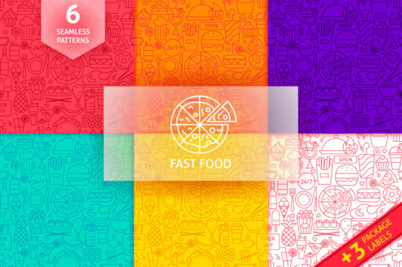Fast Food Line Tile Patterns: A Practical Design Resource for Creative Projects