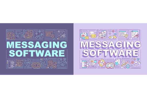 Messaging Software Banners Bundle: Design Made Smarter for Online Communication