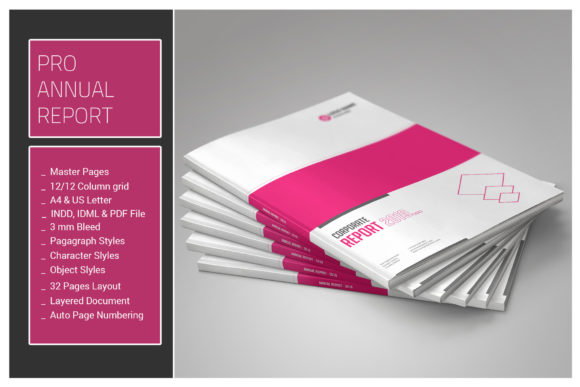 Pro Corporate Report: A Versatile InDesign Template for Professional Design