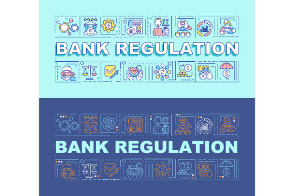Understanding the Bank Regulation Word Banners Bundle: A Visual Tool for Market Transparency