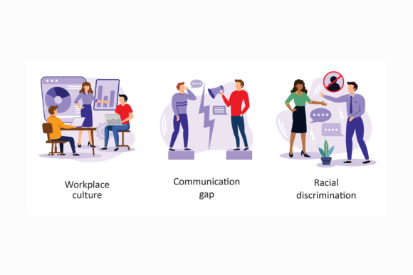Understanding the Impact of Workplace Culture Communication Gaps and Racial Discrimination Through Visual Storytelling